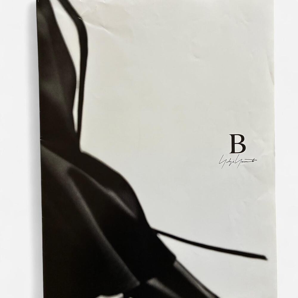 B Yohji Yamamoto A/ W 2020-21 oversized look book catalog